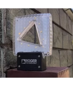 LAMPE DE SIGNALISATION À LED BLANCHE 24V AVEC ANTENNE ROGER