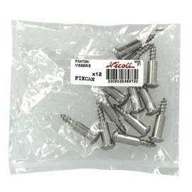 SCREW FOR FASTENING GRATES