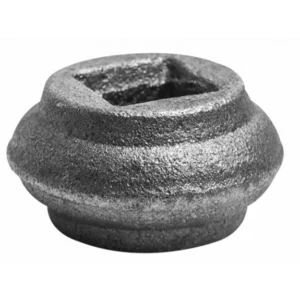 DURCHSTECKZIERTEIL STAHL 12,5 MM / H22 X L40 MM