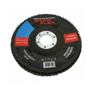 FÄCHERSCHEIBE TLS-STAL 125-22 / K40 STAR-FLEX (T29 INOX)