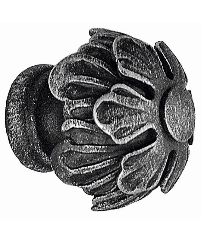 Gałka kuta stalowa Fi70 x H70 mm