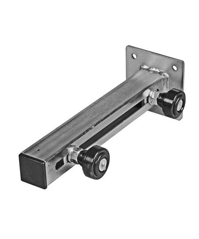 Upper guide adjustable on 2 castors
