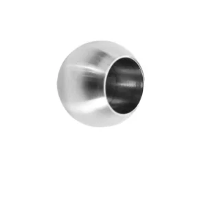 🔩 EDELSTAHL KUGELKAPPE Ø12 SATIN AISI 304 ZUM EINKLEBEN