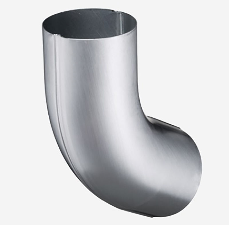 Angle 85°-Ø120mm - Titanium-zinc