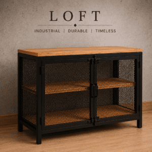 🔥 INDUSTRIAL LOFT PREMIUM SCHRANK (Kopia) - Afbeelding 5